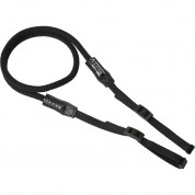 Artisan & Artist Woven Silk Camera Strap Black