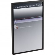 Mcs Aluminum Poster Frame 16x20 Black - Simple Design