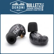 Dekoni Audio Bulletz Gemini Memory Foam Eartips Medium