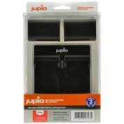 Jupio Lp-e6 Batteries & Usb Dual Charger Value Pack