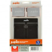 Jupio Lp-e8 Batteries & Usb Dual Charger Value Pack