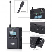 Comica Cvm-wm200tx Wireless Transmitter With Lavalier Mic