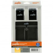 Jupio En-el14a Batteries & Usb Dual Charger Pack