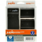 Jupio Dmw-blf19e Batteries Usb Charger Value Pack