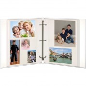 Pioneer Magnetic 3-ring Album - 100 Pages, White