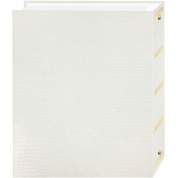 Pioneer Magnetic 3-ring Album - 100 Pages, White