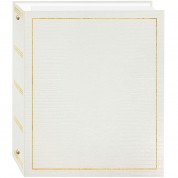 Pioneer Magnetic 3-ring Album - 100 Pages, White