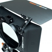 Bright Tangerine Carbon Fiber Top Flag For Misfit Atom Matte Box