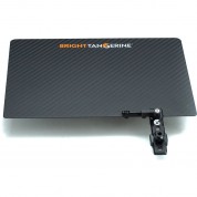 Bright Tangerine Carbon Fiber Top Flag For Misfit Atom Matte Box