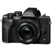 Olympus Om-d E-m10 Mark Iv Mirrorless Camera 14-42mm Ez Lens Black