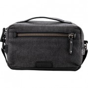 Tenba Cooper 6 Messenger Bag Leather Accents Gray