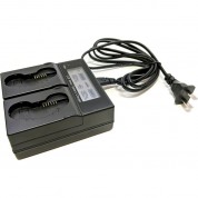 Bescor Dual Bay Lcd Charger En-el18c Batteries