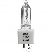 Impact Gca Lamp 250w 120v 3-pack