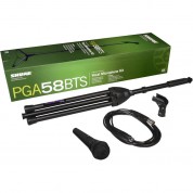 Shure Pga58bts Vocal Microphone Kit With Cardioid Mic