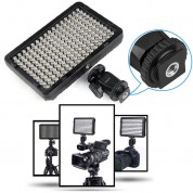 Bescor Waffle 176 Led 2-light Kit With Ac Adapter