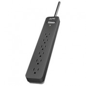 Apc 6-outlet Surgearrest Surge Protector Black 15' Cable