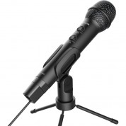 Boya Handheld Microphone With Mini Tripod & Cables