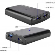 Hdmi To Usb 3.0 Video Capture With Mic Port - Andycine