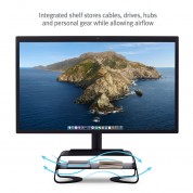 Twelve South Curve Riser Stand For Imac & Displays - Black