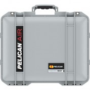 Pelican 1557airnf Hard Carry Case Silver No Insert