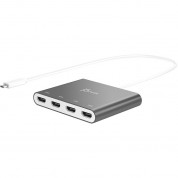 Jca366 Usb-c To 4-port Hdmi Multi-monitor Adapter