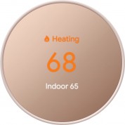 Google Nest Thermostat Sand - Smart Home Device