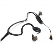 Cm-i5-5m Dual In-ear Intercom Headset With Noise-cancelling Mic