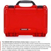 Nanuk 909 Hard Utility Case For Dji Osmo (red)