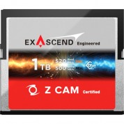 Z Cam 1tb Exascend Cfast 2.0 Memory Card