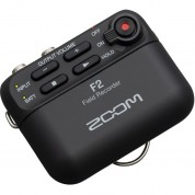 Zoom F2 Portable Field Recorder With Lavalier Mic