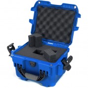 Nanuk 908 Hard Case With Foam Insert, Blue, 8.8l