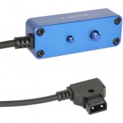 Camvate D-tap To 3-port Splitter Hub (blue)