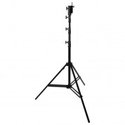 Matthews Hollywood Combo Triple Riser Stand Black Chrome 14.8'