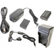 Bescor Lpe17 Battery Charger Kit For Canon Cameras