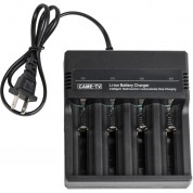 Came-tv 18650 Battery 4-pack With Quad Charger