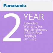 Panasonic 2-year Extended Warranty For Indoor Displays