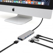 Ezquest 4-port Usb 3.0 Hub With Type-c Pd 3.0 Adapter