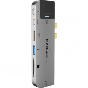 Ezquest 8-port Usb-c Hub With Power Delivery 3.0