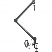 Gator Broadcast Boom Mic Stand With Led Light