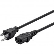 Nema 5-15p To Iec C13 Power Cord 18 Awg 6ft