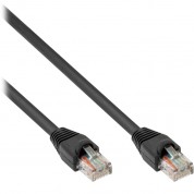 Pearstone Cat 5e Snagless Patch Cable 100ft Black