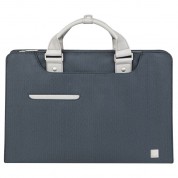 Moshi Urbana Navi Travel Briefcase Herringbone Blue