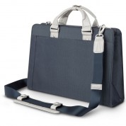 Moshi Urbana Navi Travel Briefcase Herringbone Blue