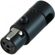 Lps Low-profile Right-angle Ta4f Connector Black Cap