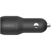 Belkin 24w Dual Usb Car Charger With Usb-a/lightning Cable