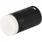 Low-profile Right-angle Xlr 3-pin Male Connector - White Cap