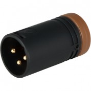 Low-profile Right-angle Xlr 3-pin Male Connector