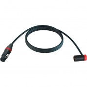 Xlr Female To Right-angle Xlr Male Mic Cable 10'