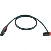 Xlr Female To Right-angle Xlr Male Mic Cable 6'