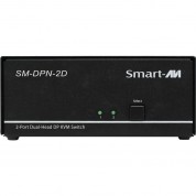 2-port Displayport Kvm Switch - Smart-avi Dual-head